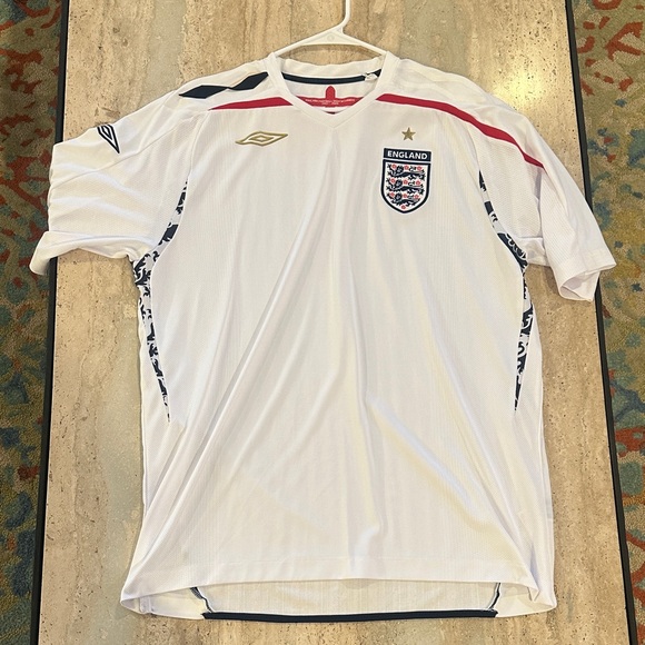 Vintage 2007-2009 Umbro England Soccer Jersey men’s XL - Picture 1 of 6